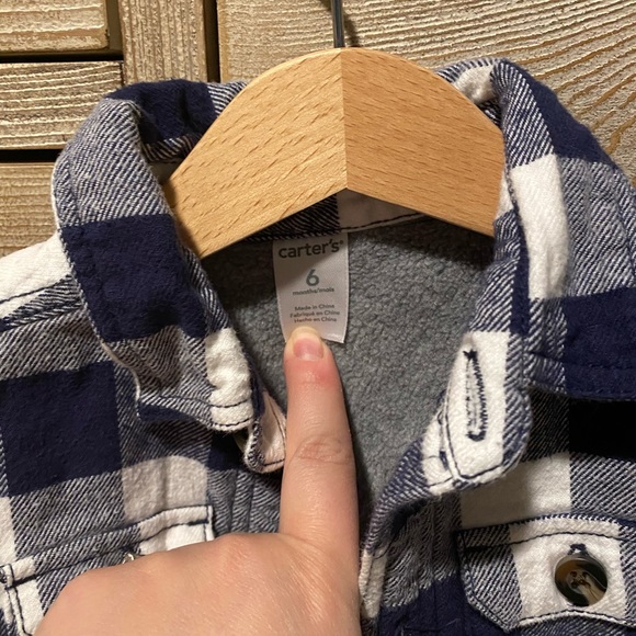 Carter’s lined lumberjack - Picture 2 of 2
